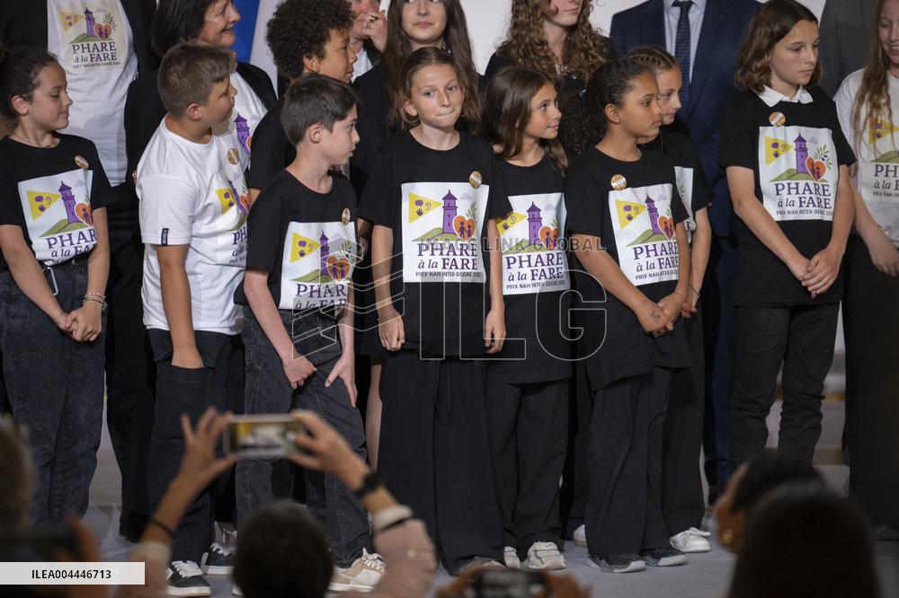 'Non Au Harcelement' Awards Ceremony - Paris