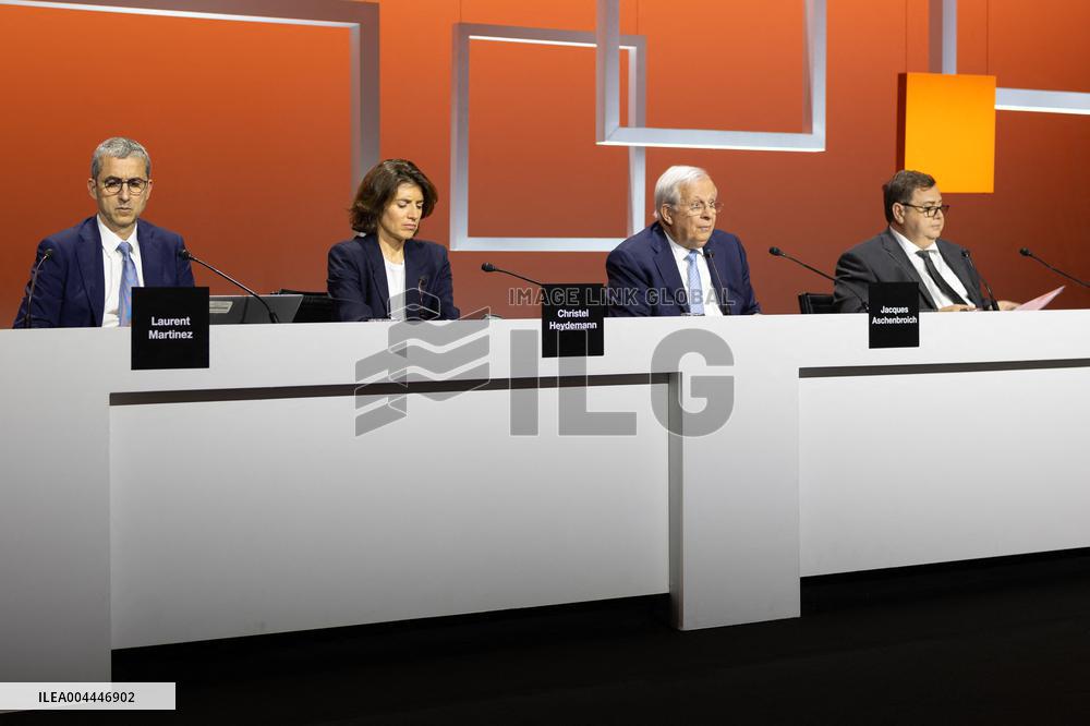 Annual General Meeting of Orange - Paris