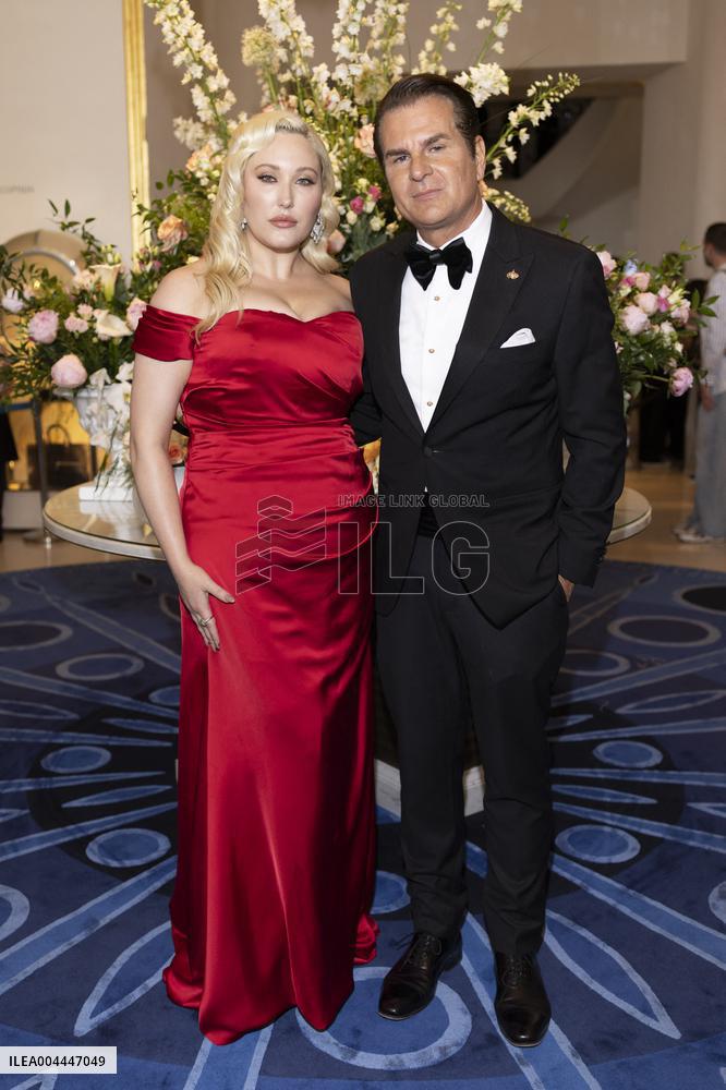 Cannes Hayley Hasselhoff, David Hasselhoff leaves Hotel Martinez MP