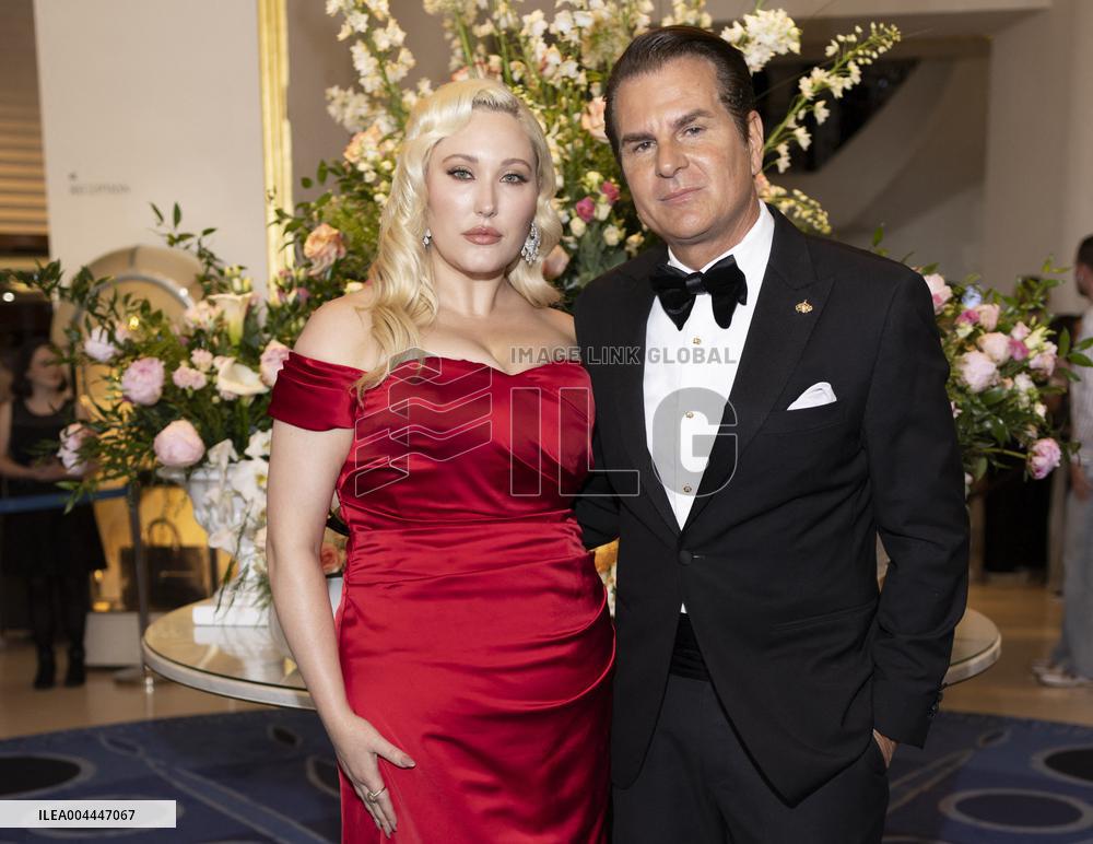 Cannes Hayley Hasselhoff, David Hasselhoff leaves Hotel Martinez MP