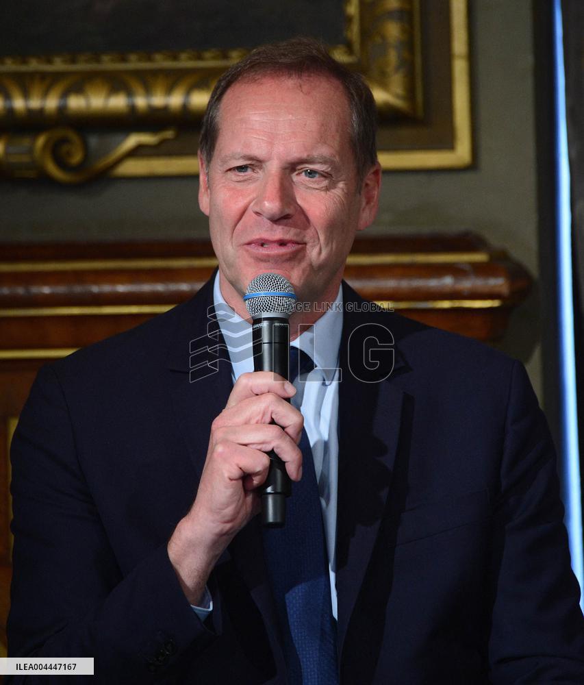 Tour de France Press Conference At The Paris City Hall - Paris