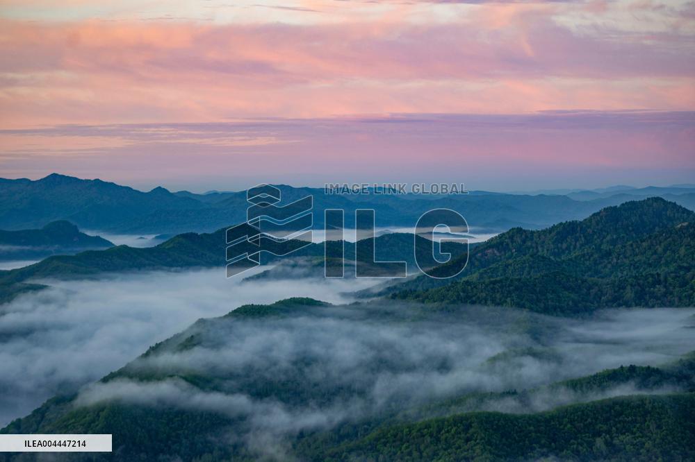 Jinzu Peak-Sunrise Scenery - China