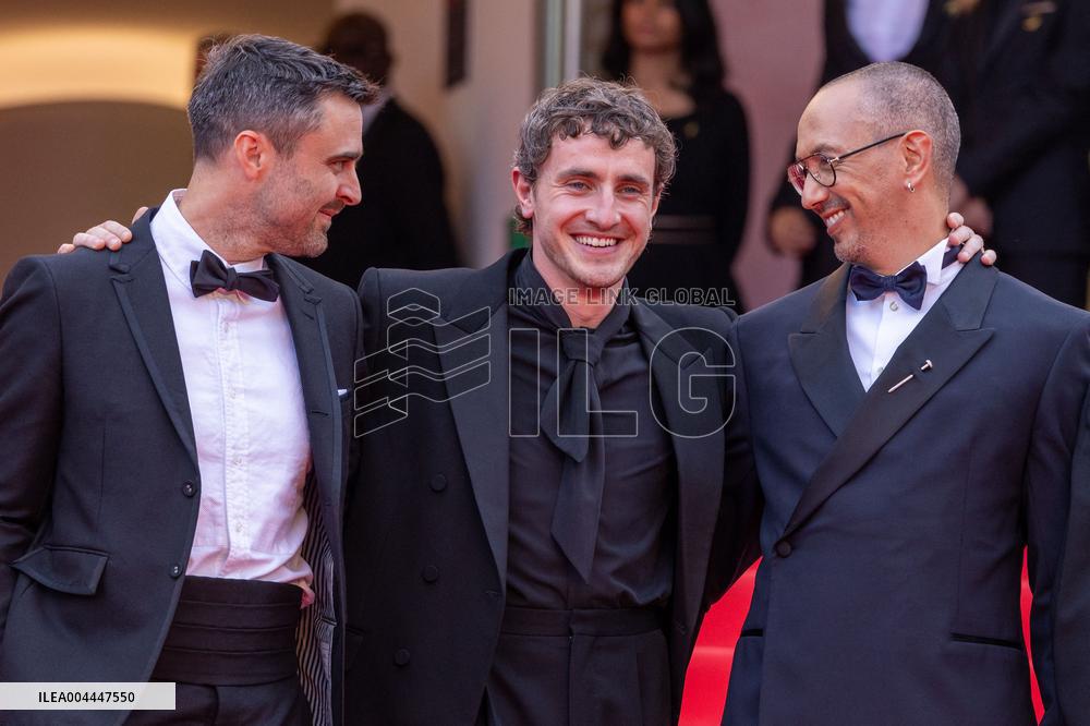 Cannes - The History Of Sound Red Carpet