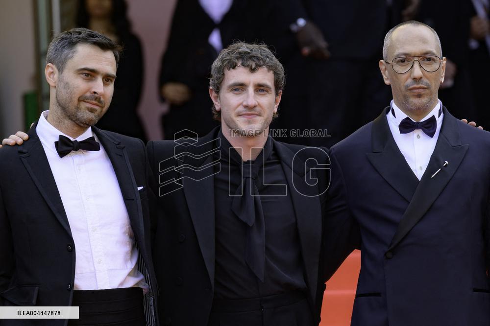 Cannes The History Of Sound Red Carpet NG