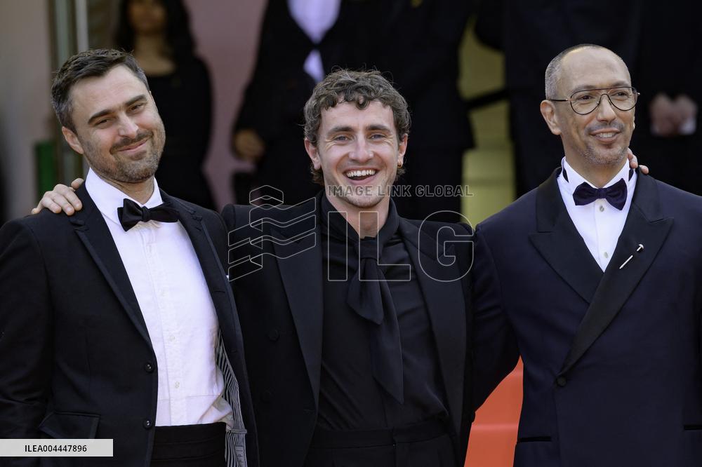 Cannes The History Of Sound Red Carpet NG