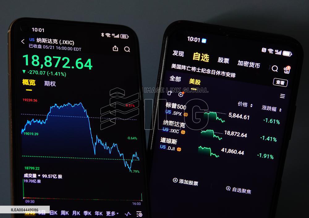 U.S. Stocks Declined