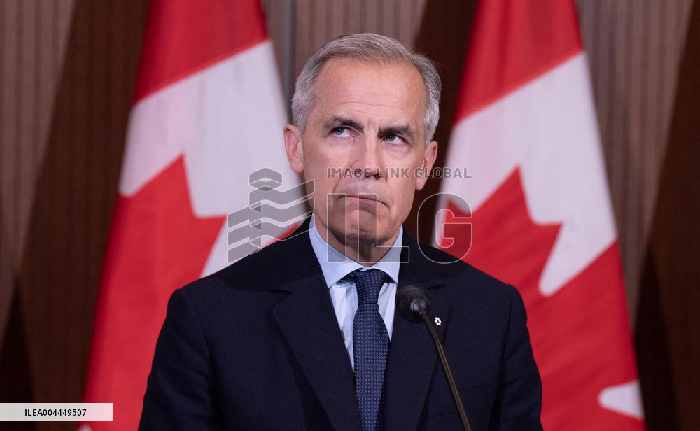 PM Mark Carney Addresses Reporters After Cabinet Retreat - Ottawa
