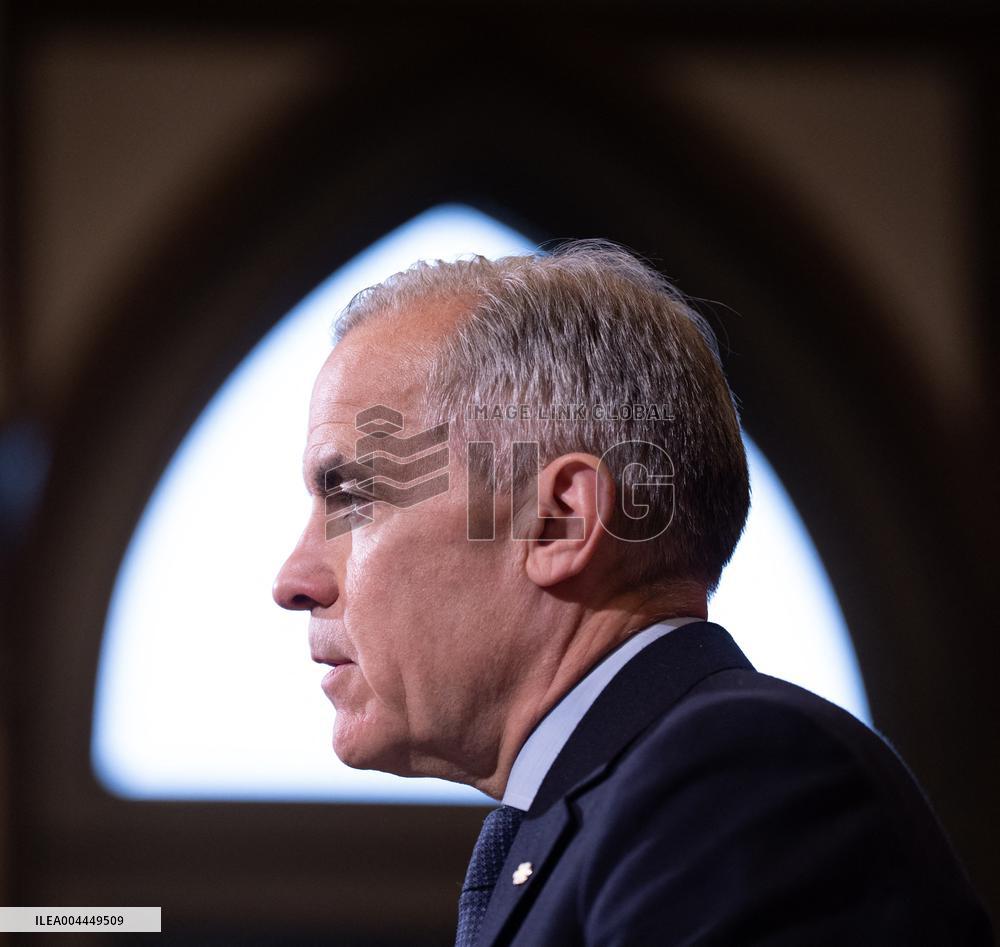 PM Mark Carney Addresses Reporters After Cabinet Retreat - Ottawa