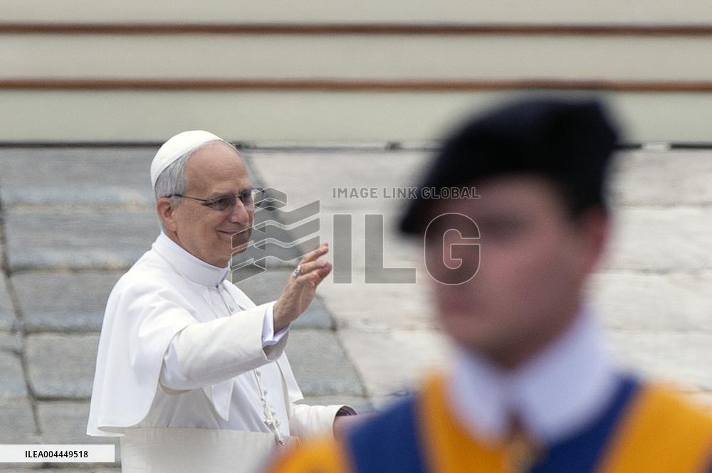 Pope Leo XIV First General Audience - Vatican