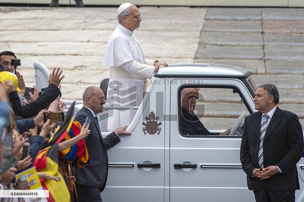 Pope Leo XIV First General Audience - Vatican