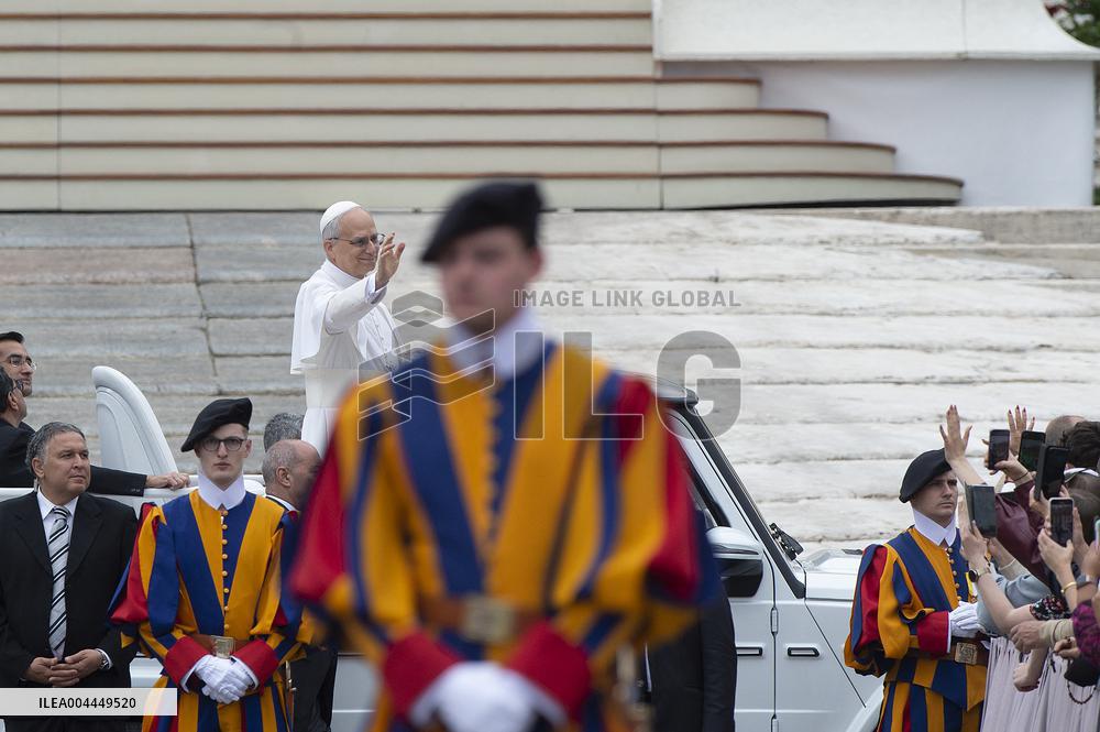 Pope Leo XIV First General Audience - Vatican
