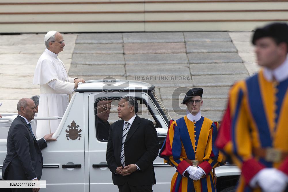 Pope Leo XIV First General Audience - Vatican