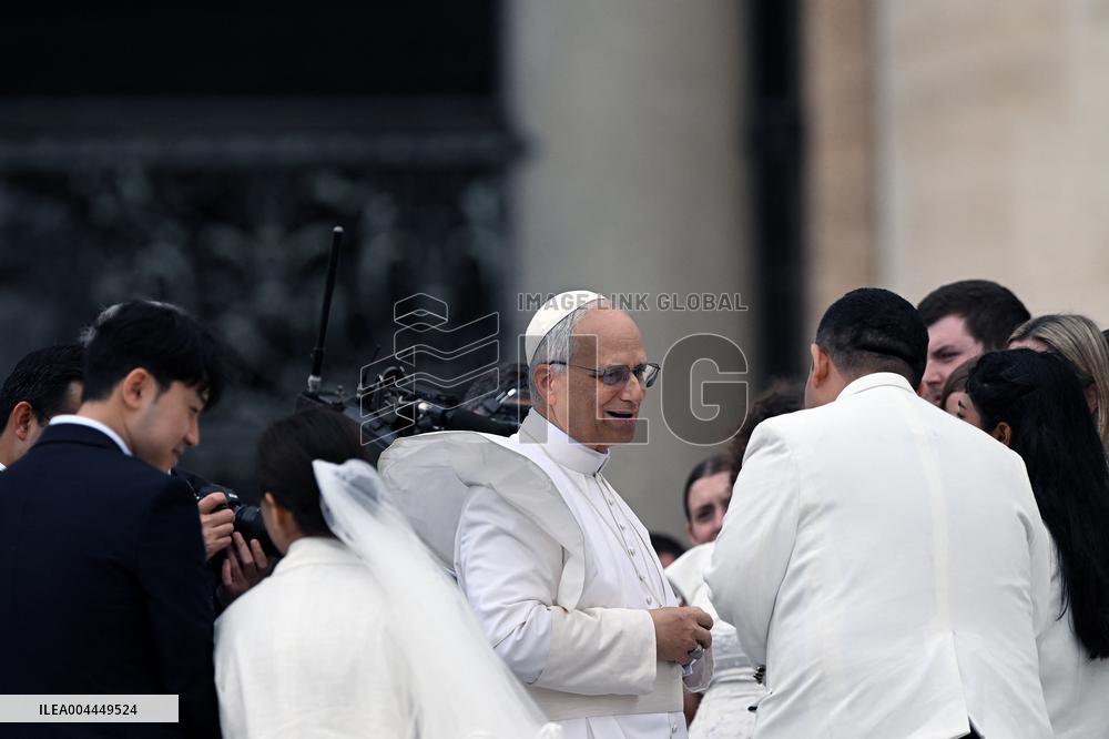 Pope Leo XIV First General Audience - Vatican