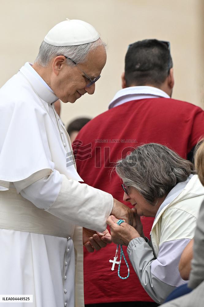 Pope Leo XIV First General Audience - Vatican