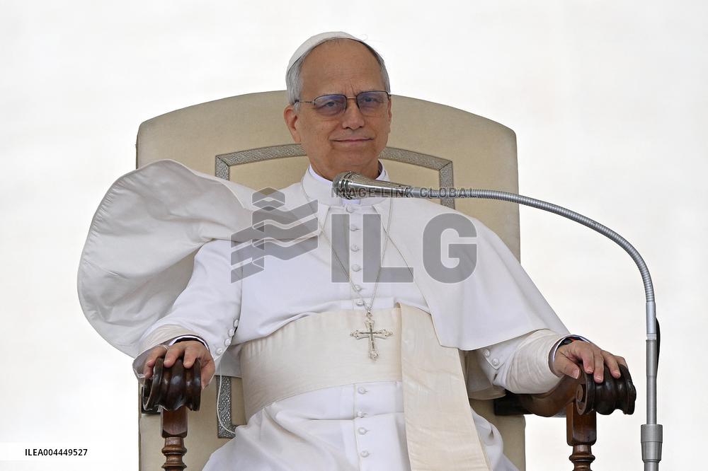 Pope Leo XIV First General Audience - Vatican