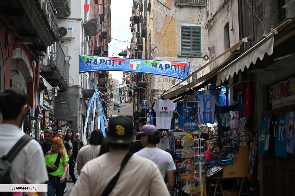 Naples Prepares for Historic 4th Football Championship Victory - Italy
