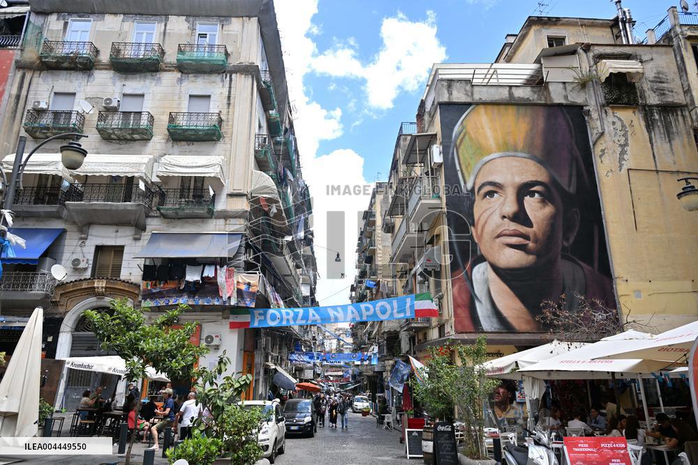 Naples Prepares for Historic 4th Football Championship Victory - Italy