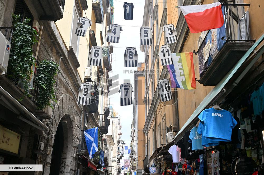 Naples Prepares for Historic 4th Football Championship Victory - Italy