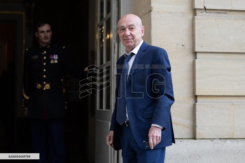 Members of Horizons and Independants meet with Prime Minister - Paris RL