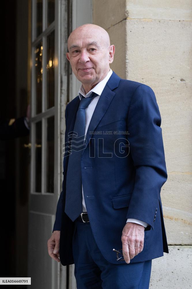 Members of Horizons and Independants meet with Prime Minister - Paris RL