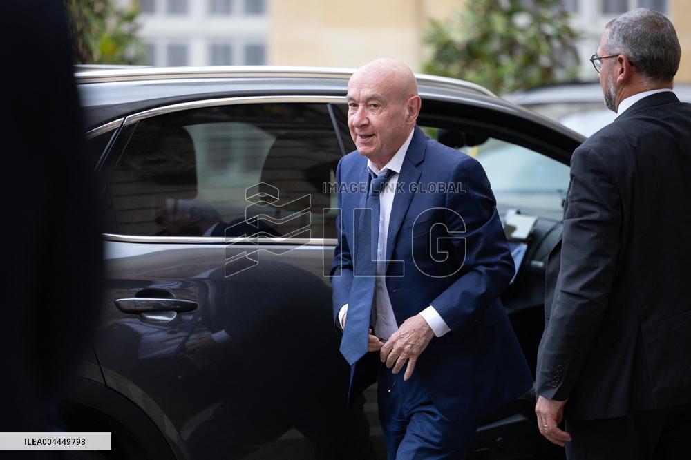 Members of Horizons and Independants meet with Prime Minister - Paris RL