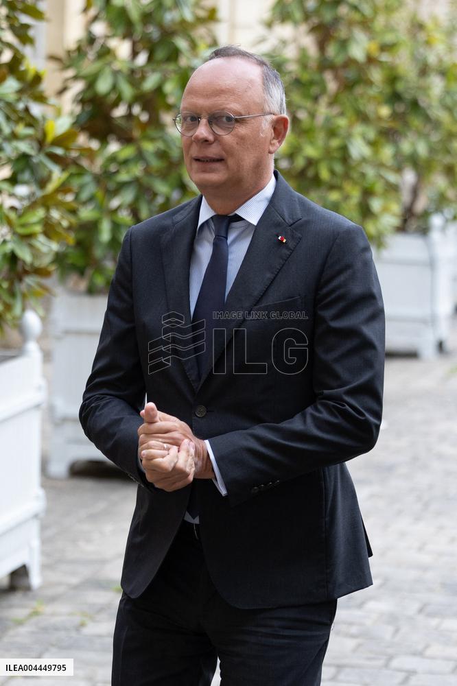 Members of Horizons and Independants meet with Prime Minister - Paris RL