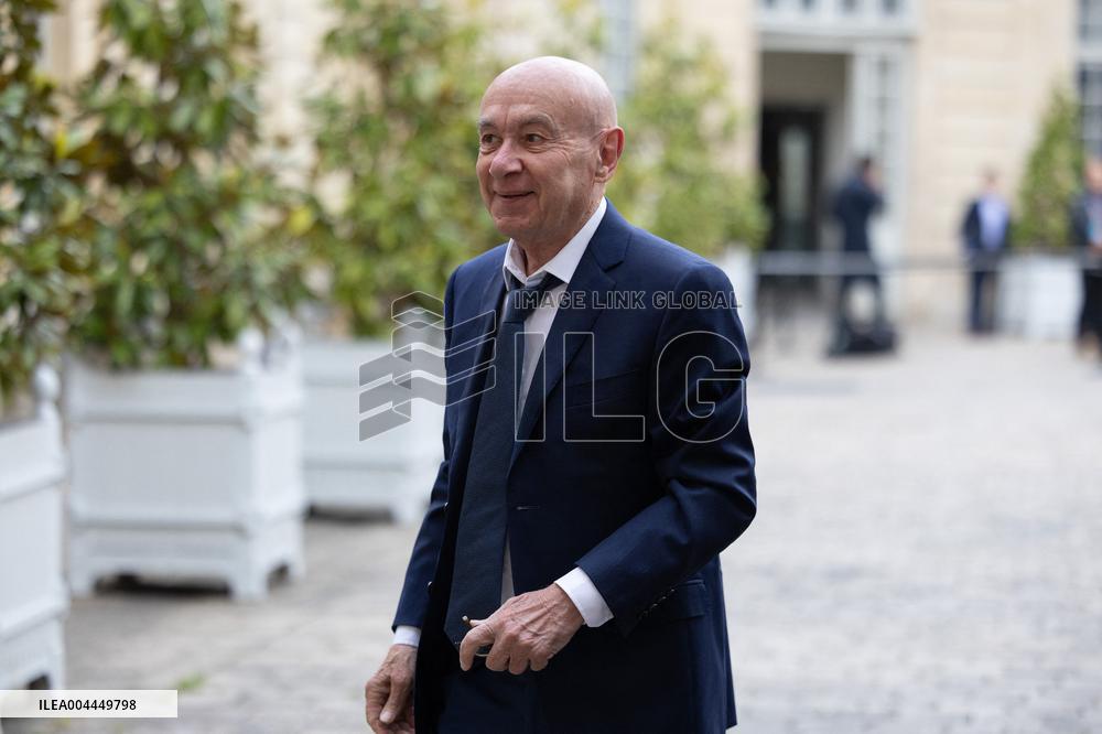 Members of Horizons and Independants meet with Prime Minister - Paris RL