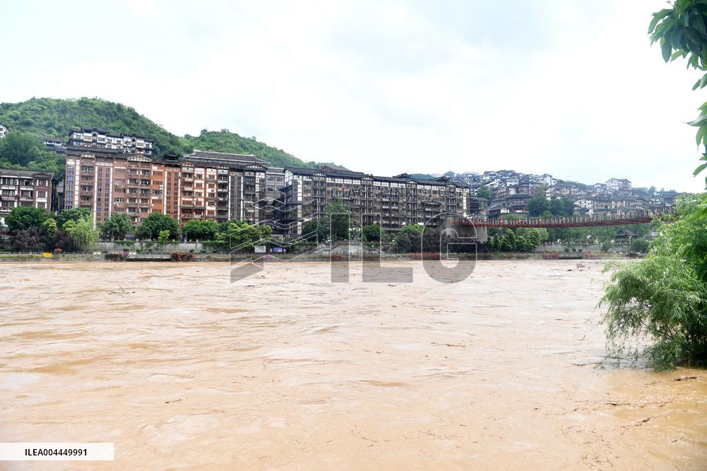 Rainstorm Hit  Guizhou