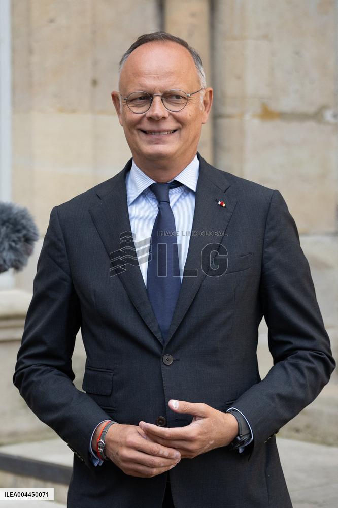 Members of Horizons and Independants meet with Prime Minister - Paris RL