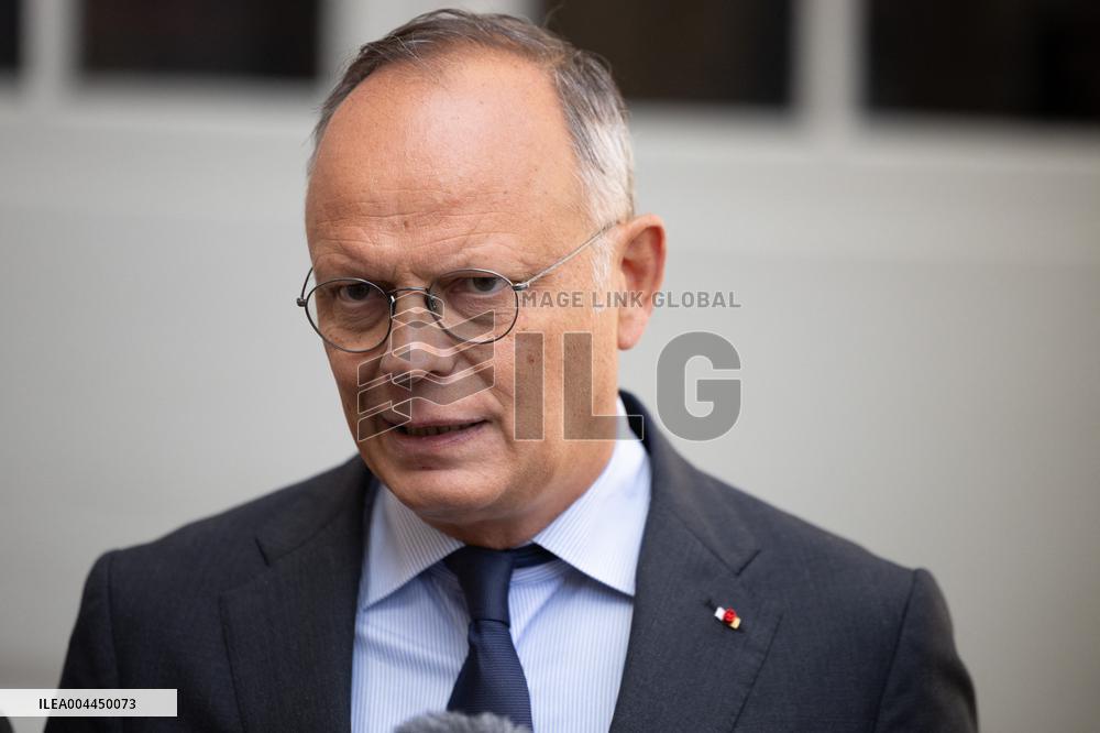 Members of Horizons and Independants meet with Prime Minister - Paris RL