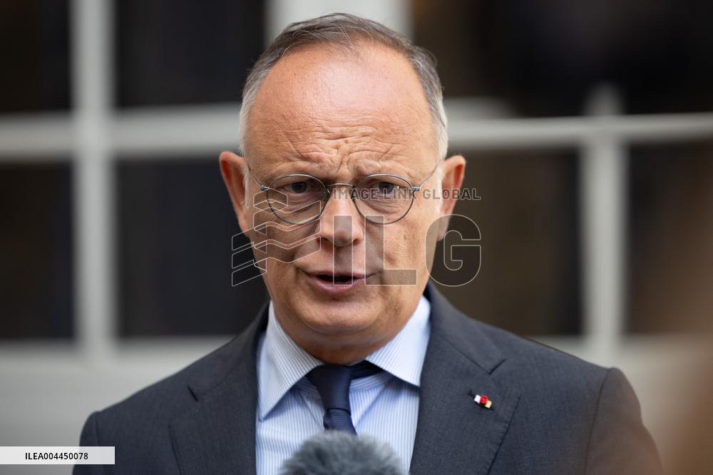 Members of Horizons and Independants meet with Prime Minister - Paris RL