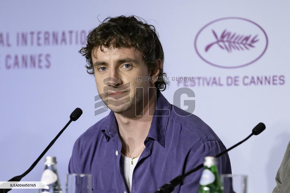 Cannes The History of Sound Press Conference NG
