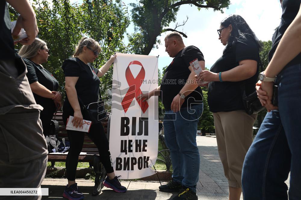 Action dedicated to World AIDS Day held in Odesa