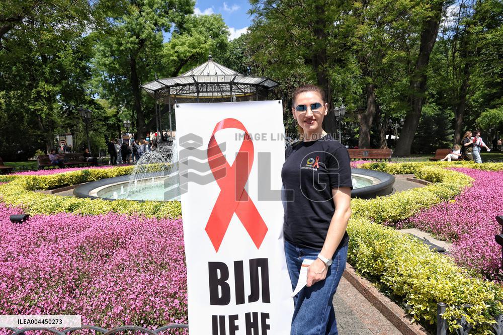 Action dedicated to World AIDS Day held in Odesa