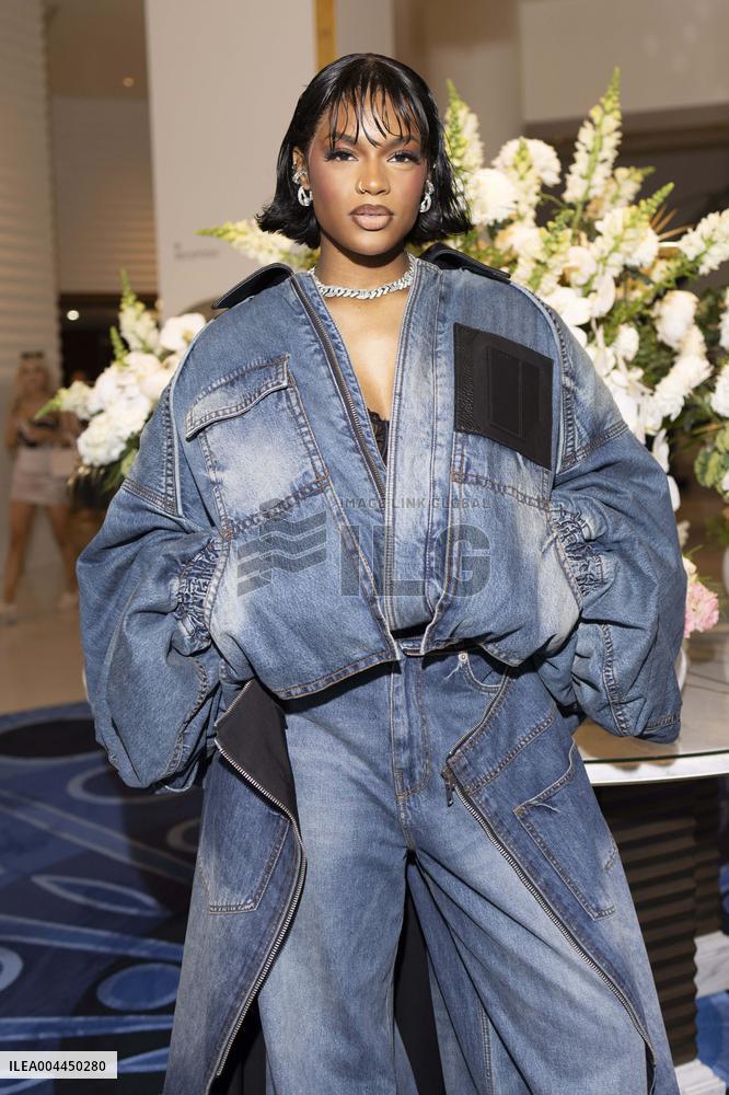 Cannes Didi Stone leaves Hotel Martinez MP