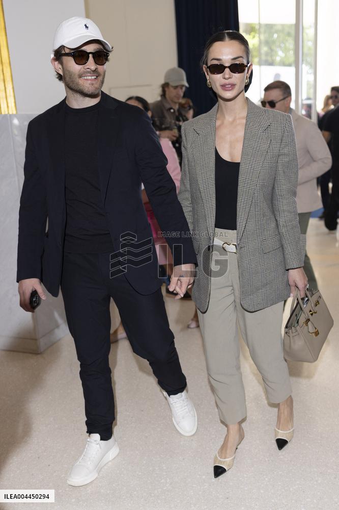 Cannes Amy May Jackson, Ed Westwick are spotted at Hotel Martinez MP