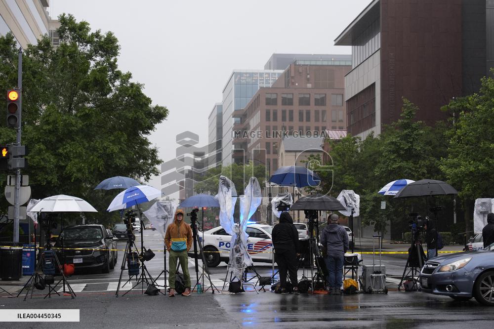 Two Israeli Embassy Staff Shot Dead - Washington