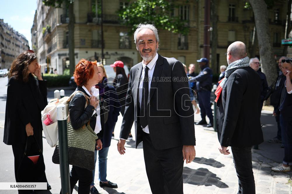 Daniel Bilalian Funeral - Neuilly-sur-Seine