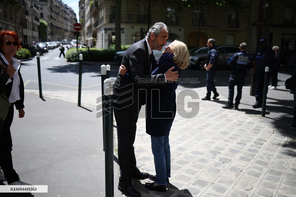 Daniel Bilalian Funeral - Neuilly-sur-Seine