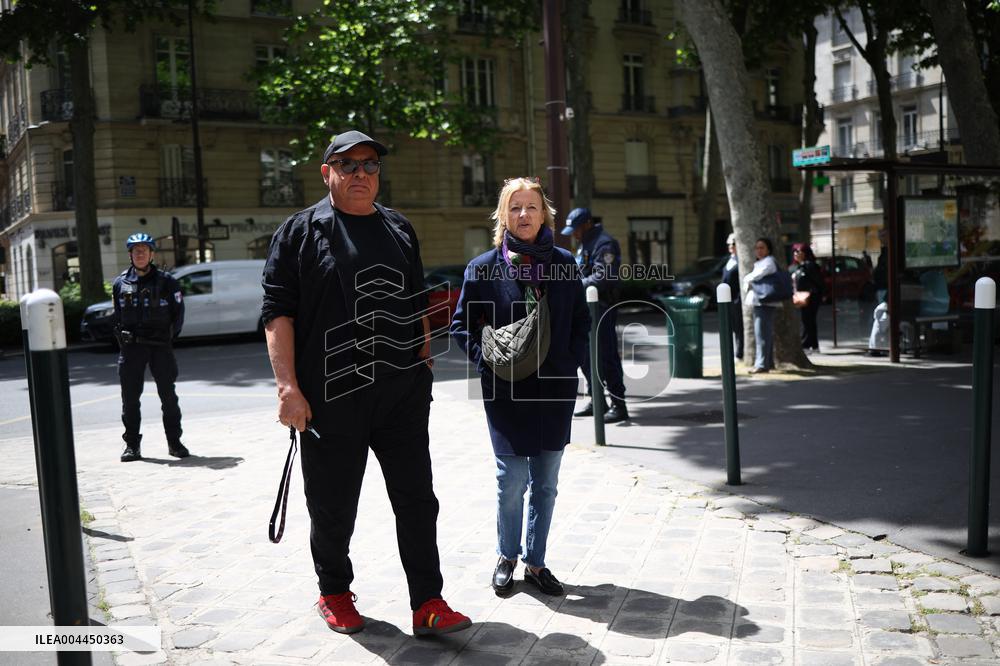 Daniel Bilalian Funeral - Neuilly-sur-Seine
