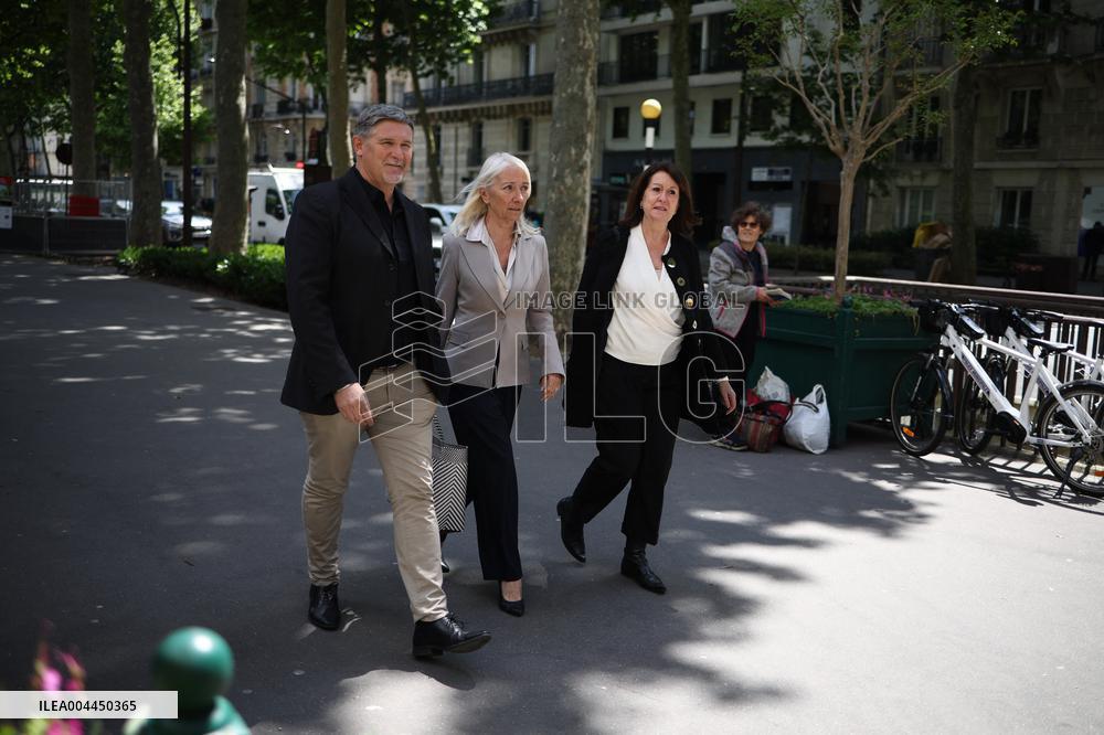 Daniel Bilalian Funeral - Neuilly-sur-Seine
