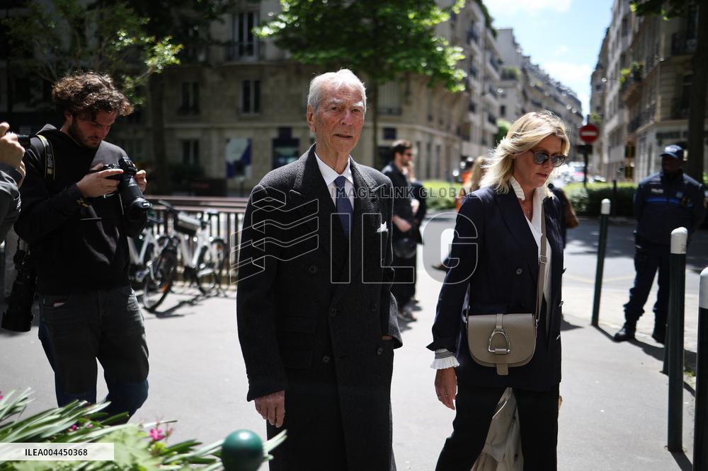Daniel Bilalian Funeral - Neuilly-sur-Seine