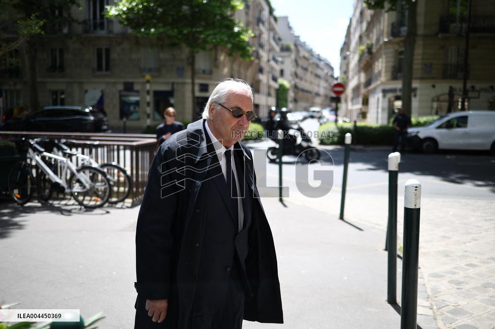 Daniel Bilalian Funeral - Neuilly-sur-Seine