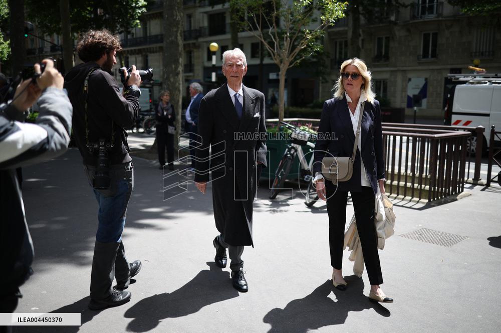 Daniel Bilalian Funeral - Neuilly-sur-Seine
