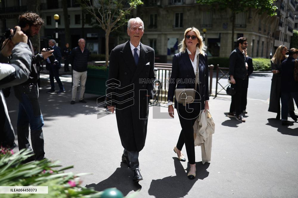 Daniel Bilalian Funeral - Neuilly-sur-Seine