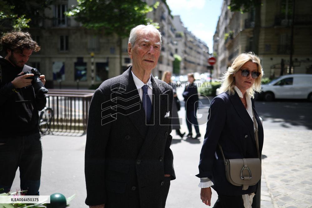 Daniel Bilalian Funeral - Neuilly-sur-Seine