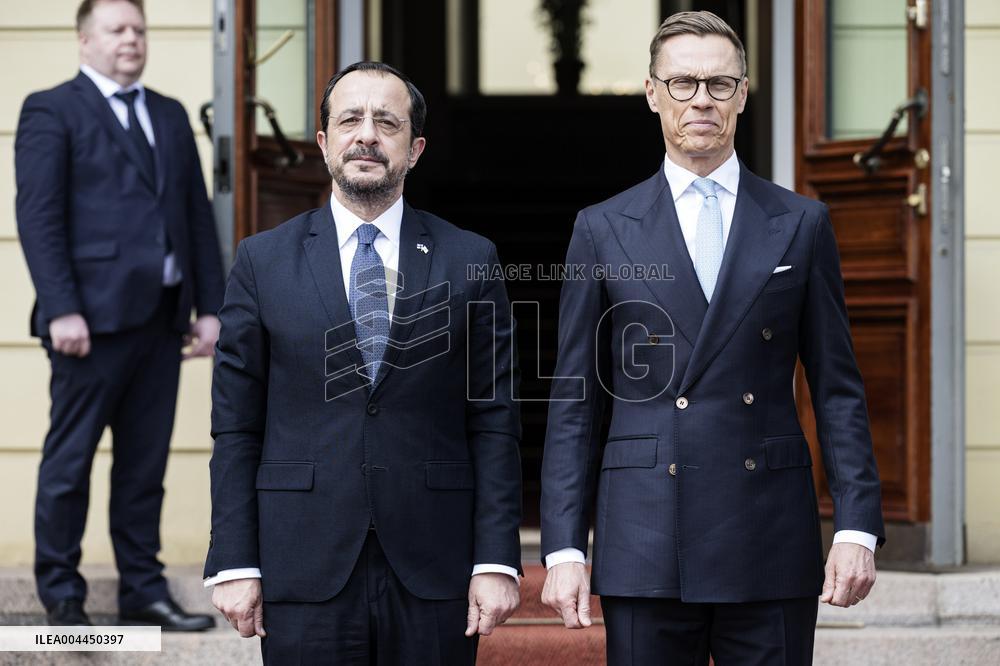 President of Cyprus visiting Finland