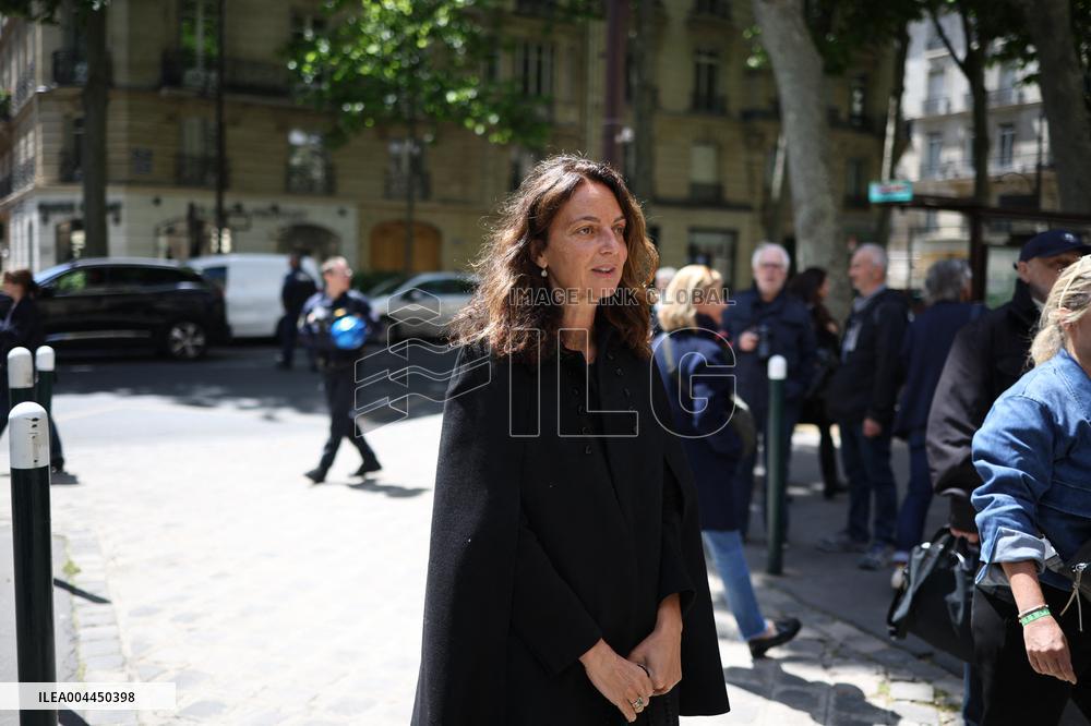 Daniel Bilalian Funeral - Neuilly-sur-Seine