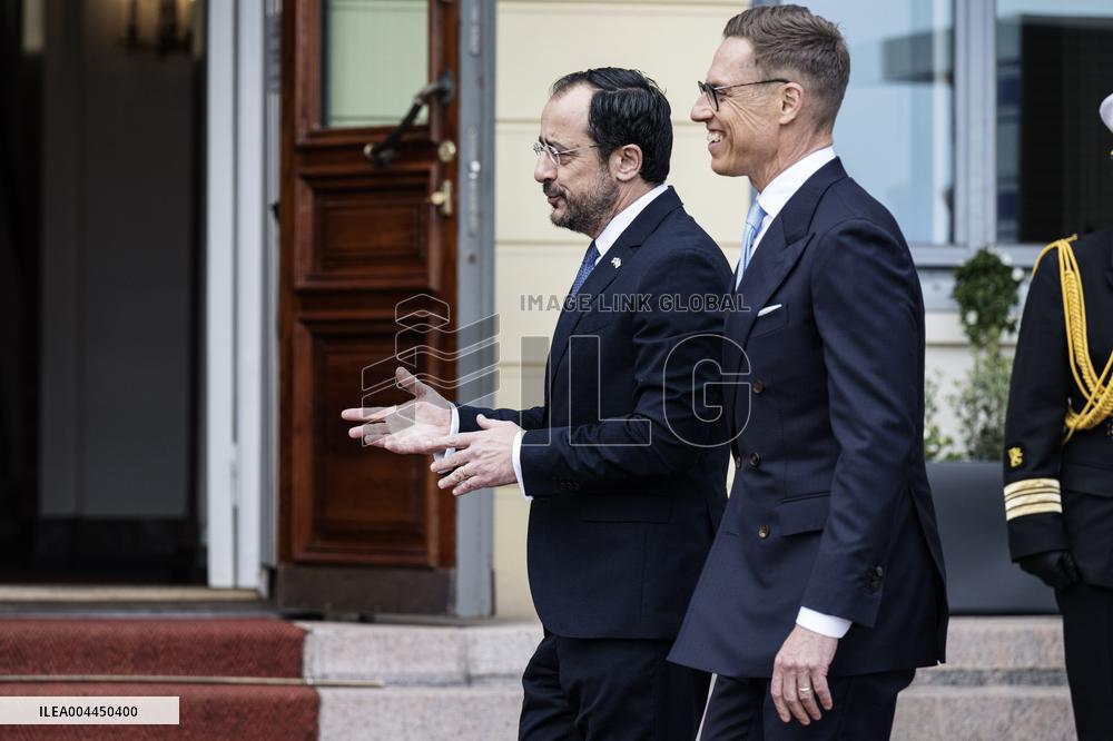 President of Cyprus visiting Finland