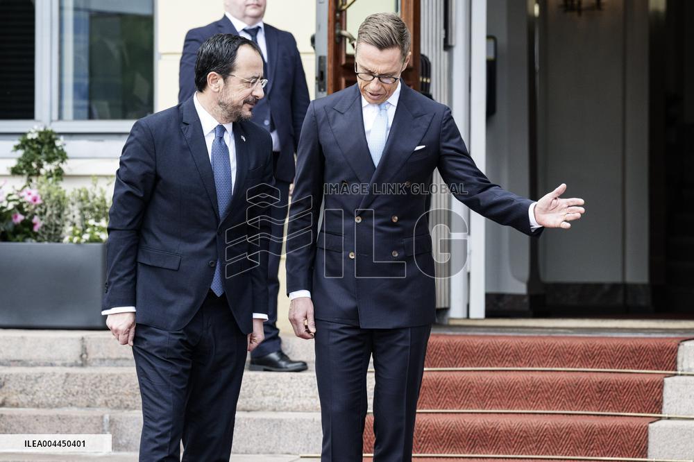President of Cyprus visiting Finland